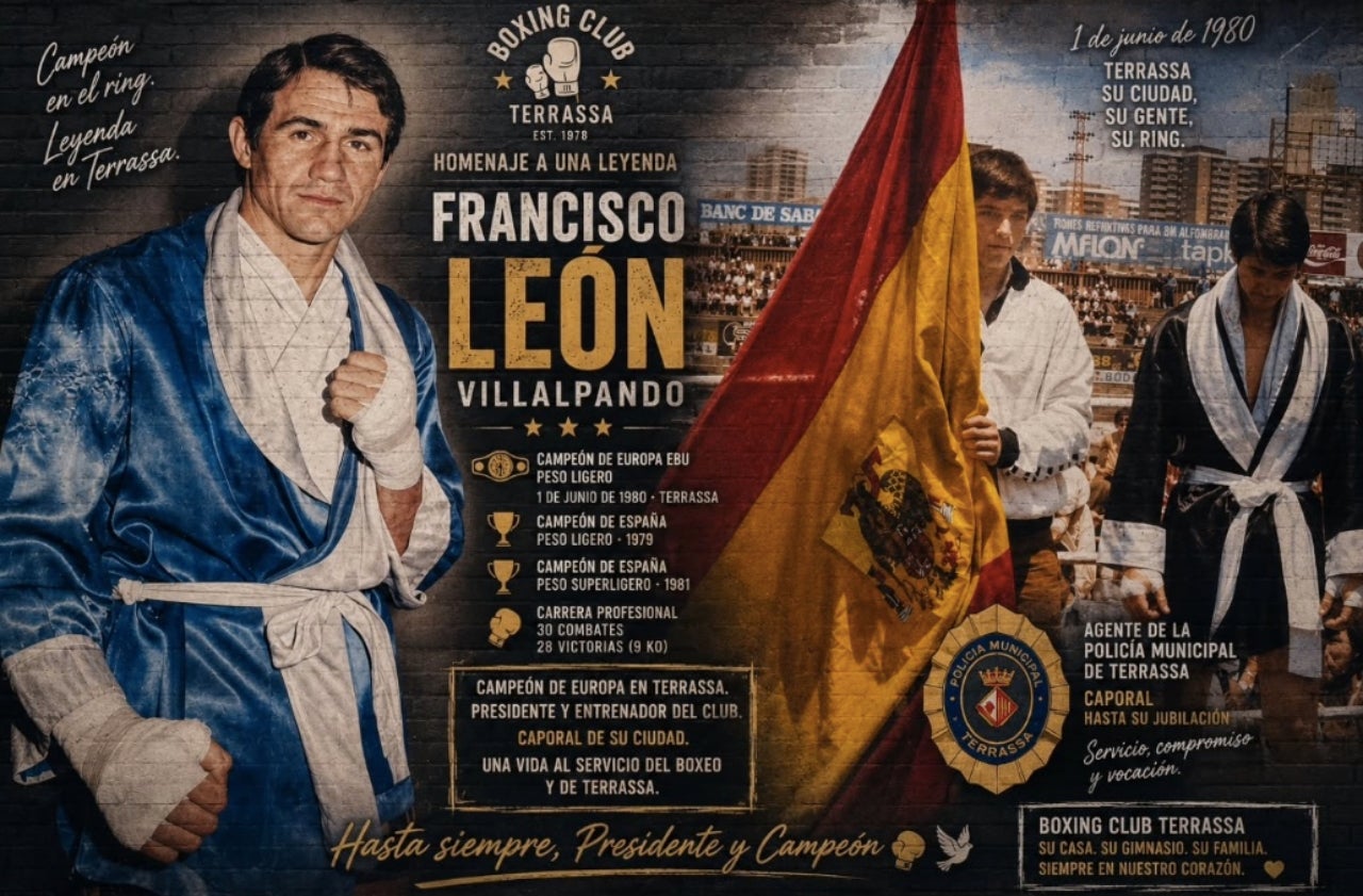 Radiografia de l'exboxejador Francisco León | Club Boxing Terrassa