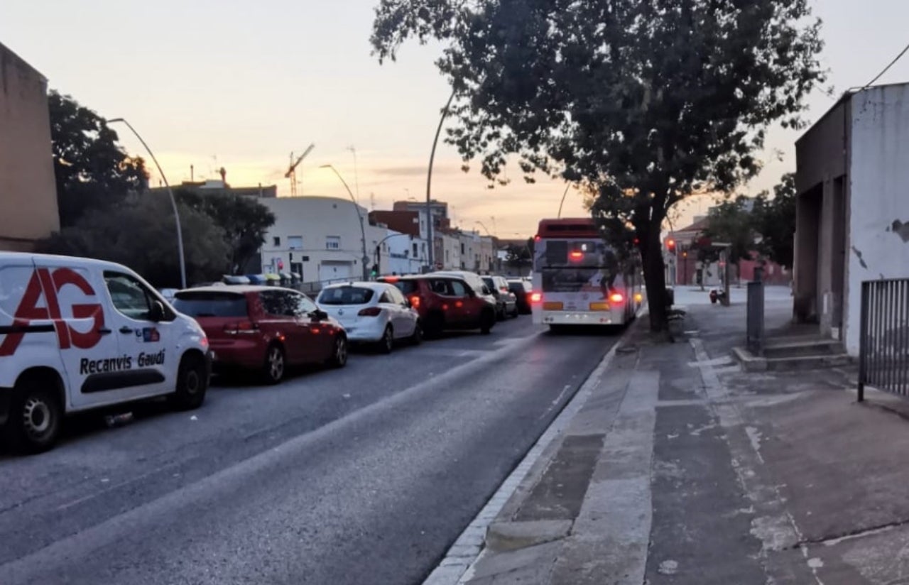 Parada d'autobús a La Cogullada | Cedida