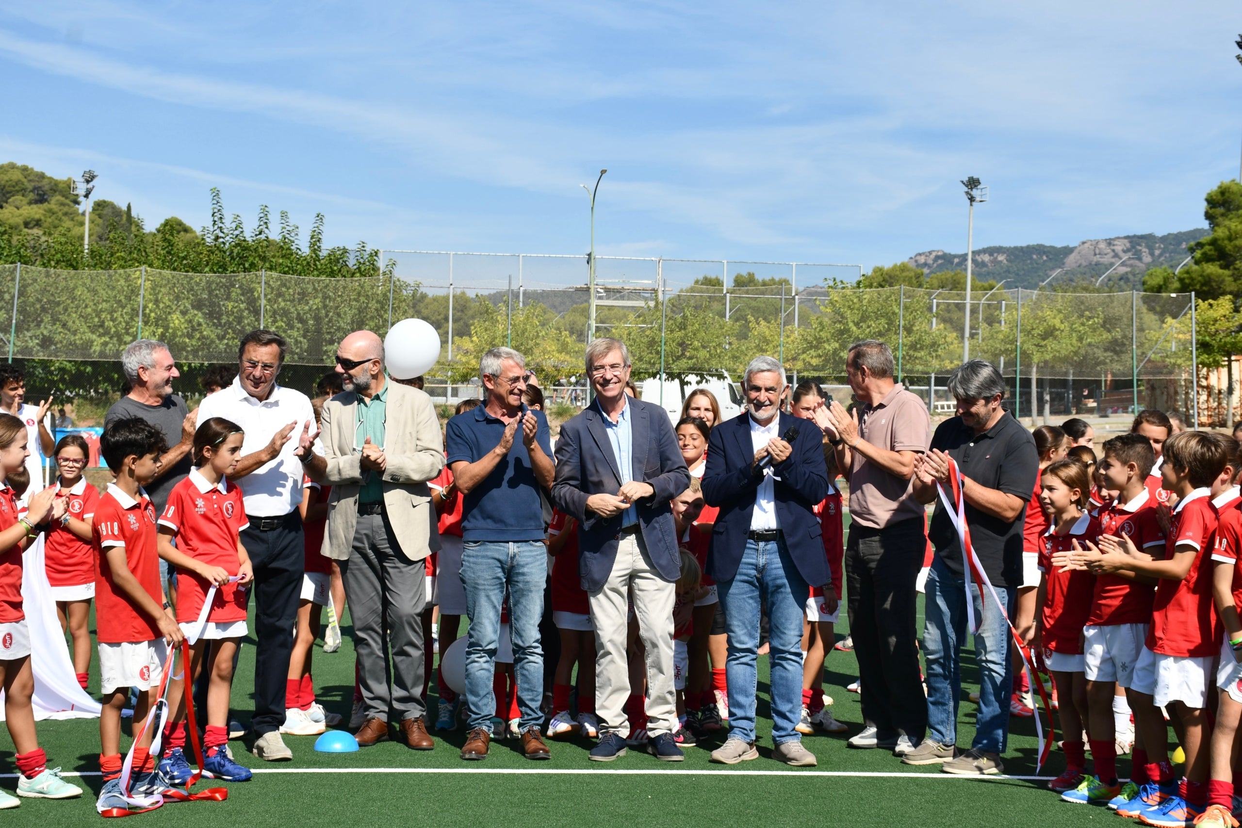 Acte d'inauguració de la nova gespa del camp 2 del CD Terrassa Hockey | CD Terrassa