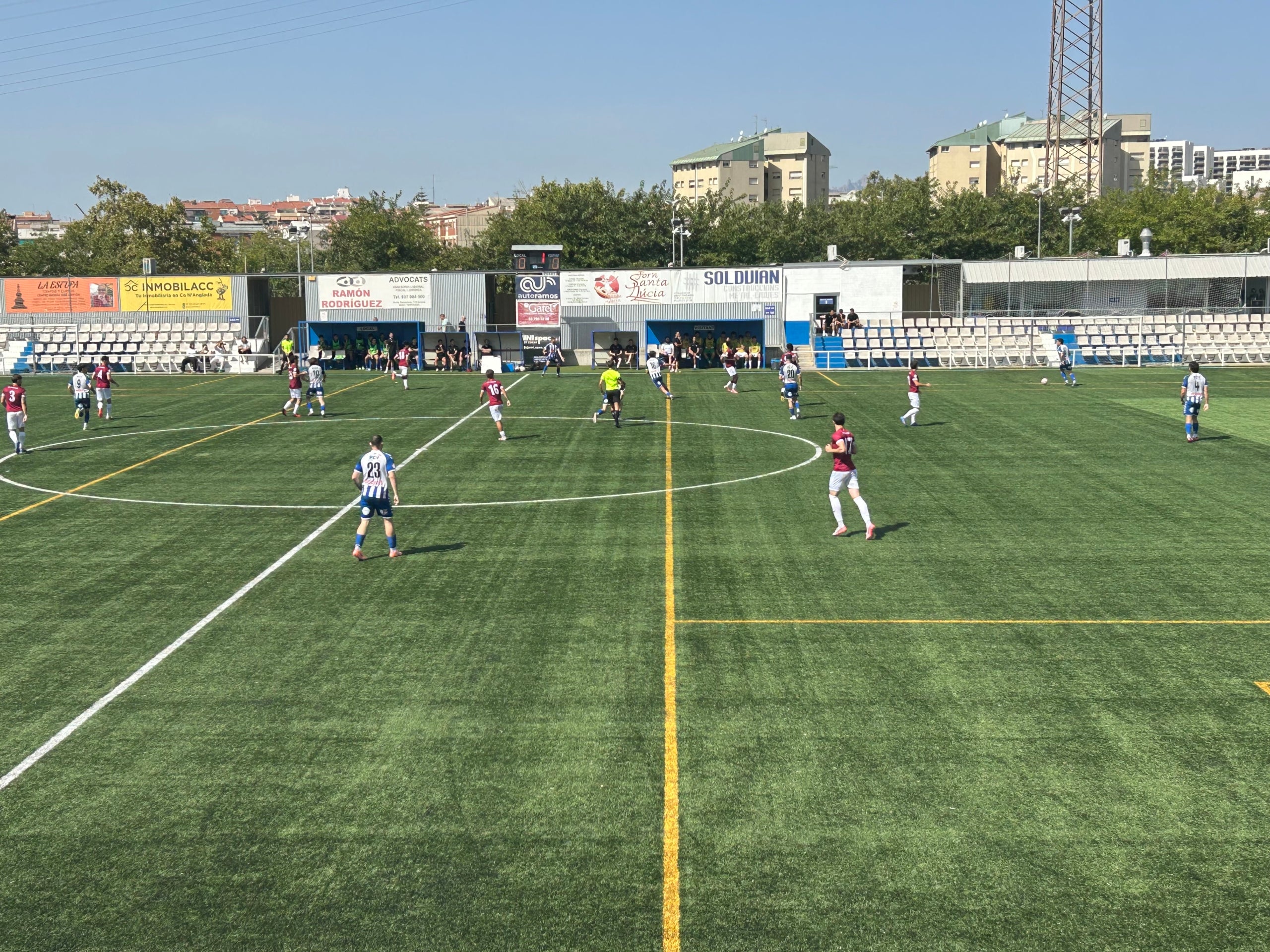 Imatges del partit entre San Cristóbal i Peralada / Marc Pérez