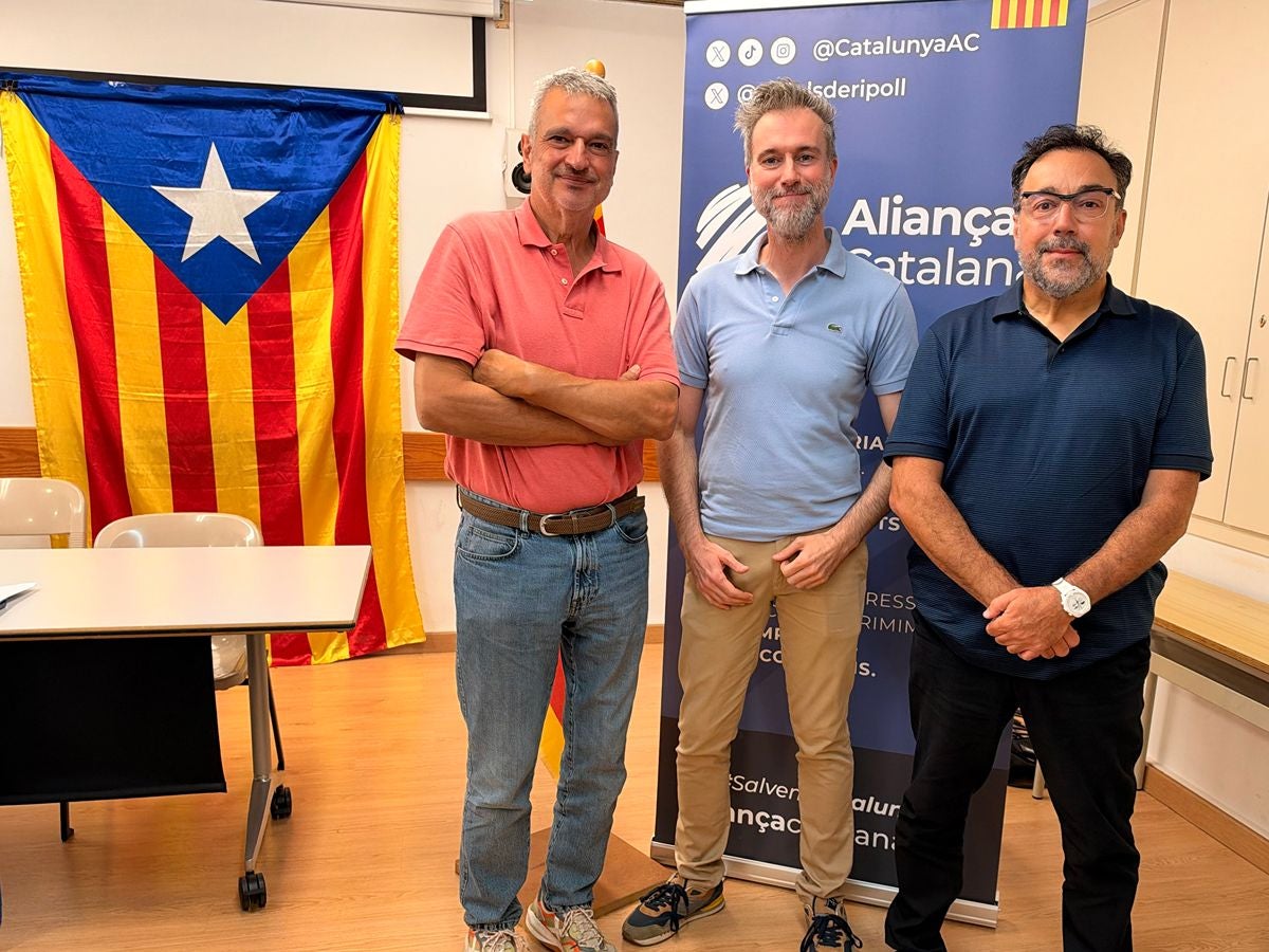 Ramon Pons Llavet, David Cabanes Vidal i Joan Cortada Rius, membres de la nova executiva d'Aliança Catalana a Matadepera | Aliança Catalana