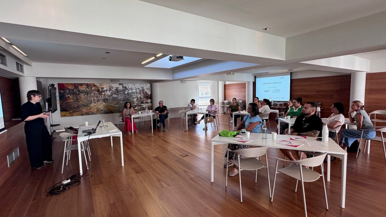 El taller 'De Google a ChatGPT: com preparar el teu negoci per a les noves cerques', celebrat a la seu de la Cambra de Terrassa | Cambra de Comerç de Terrassa