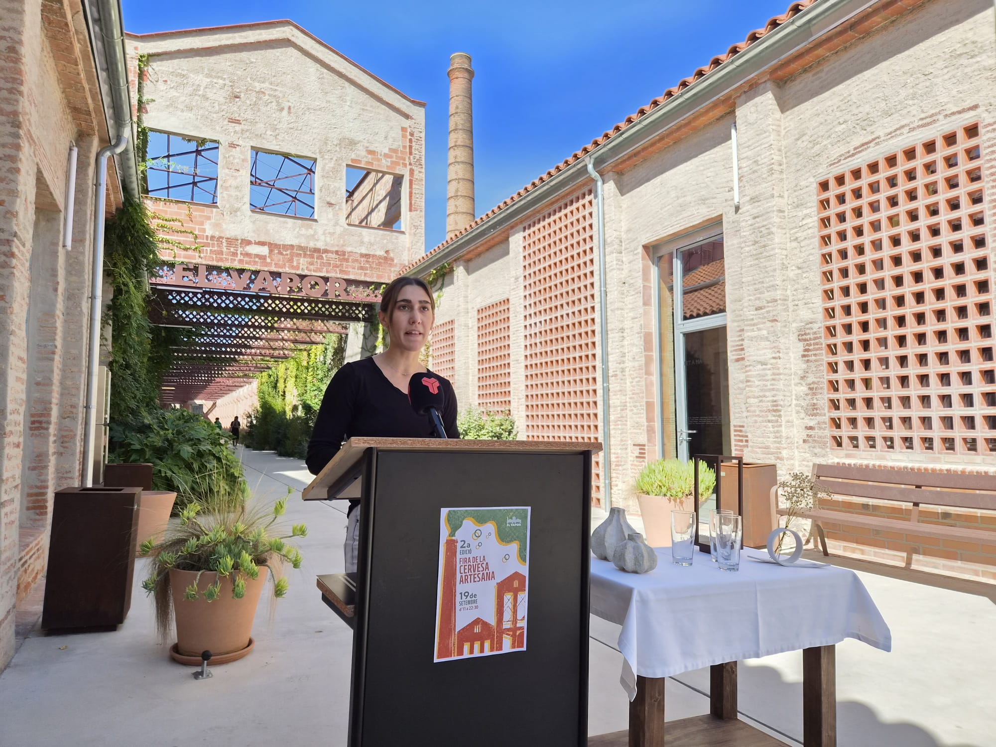 Acte de presentació de la 2a Fira de la Cervesa Artesana a Terrassa | Lluïsa Tarrida
