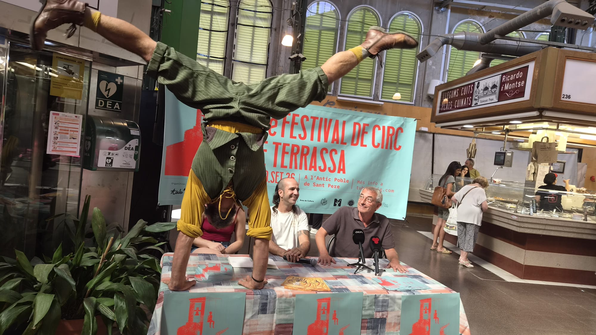 Presentació de la 17a edició del Festival de Circ de Terrassa | Oriol Manrique