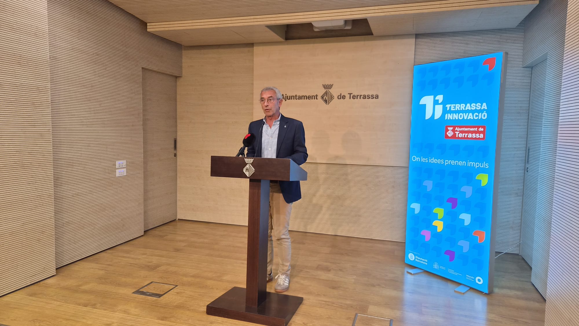 Presentació de la 9a edició d'Innpulso Emprende, que se celebrarà del 29 al 30 de setembre a Terrassa | Oriol Manrique
