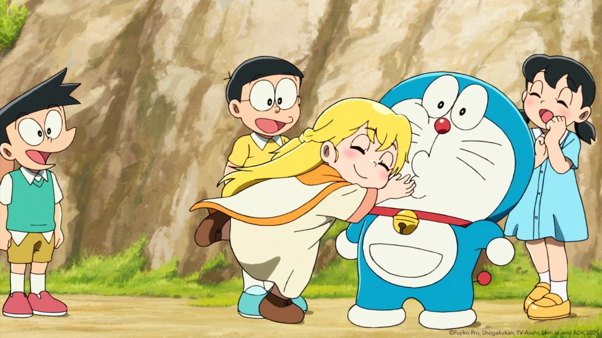 Fotograma de la pel·lícula 'Doraemon, aventures al món de l'art'