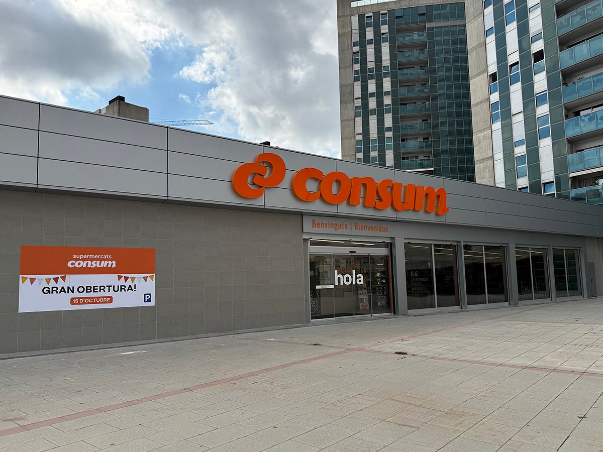 El supermercat Consum a les torres del Segle XXI ja està en marxa | Cedida