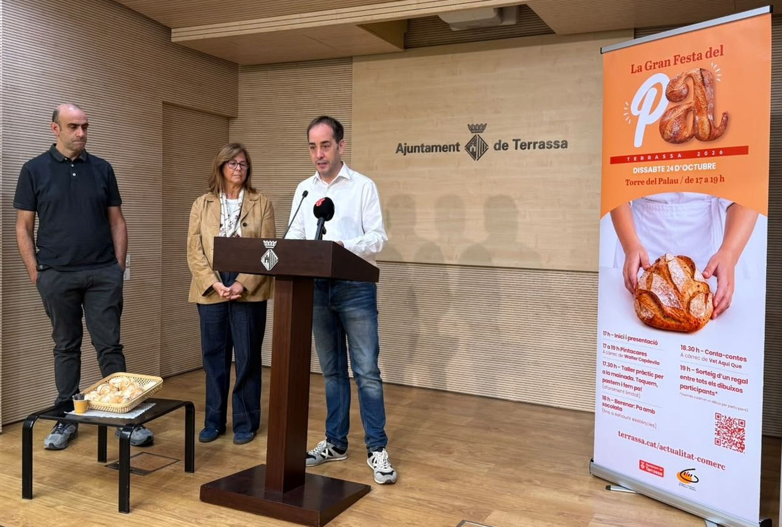 Presentació 5a edició de la gran festa del pa | Ajuntament de Terrassa