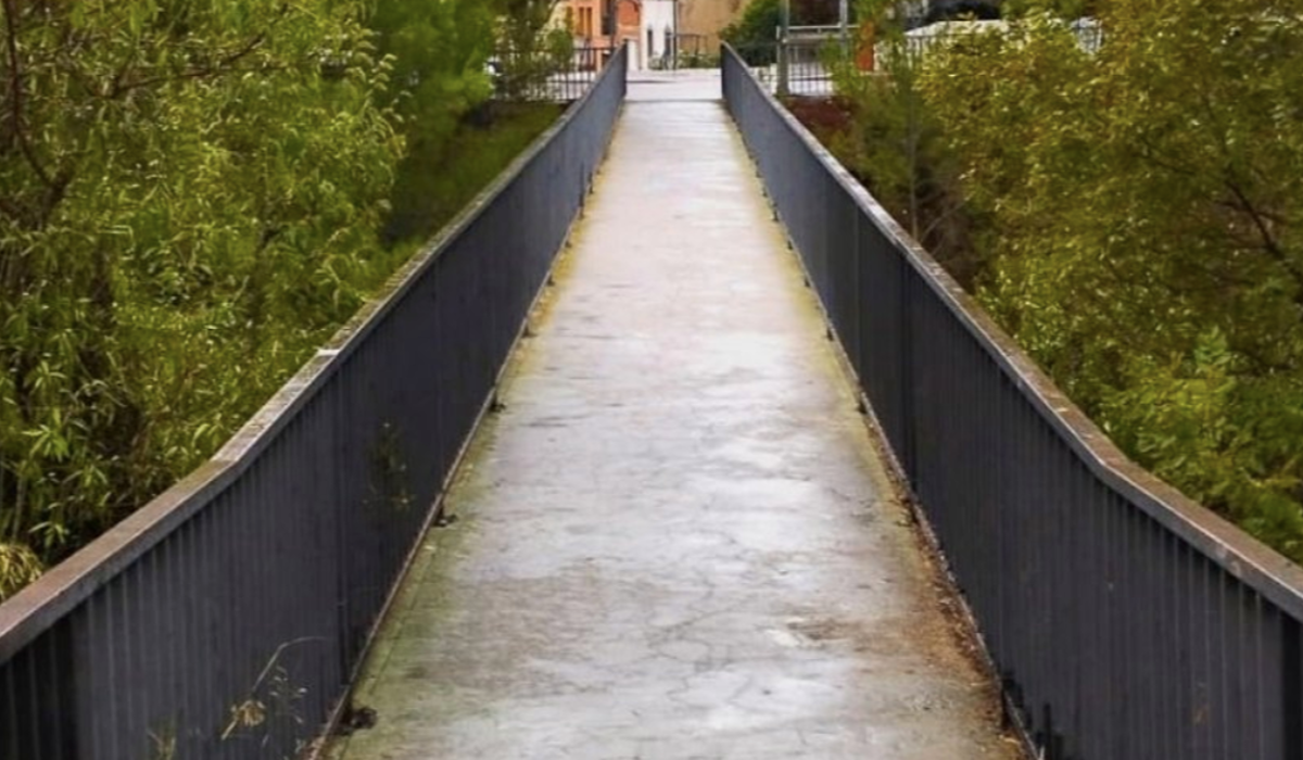 Imatges de la passarel·la de Vinyoles a Terrassa | Ajuntament de Terrassa
