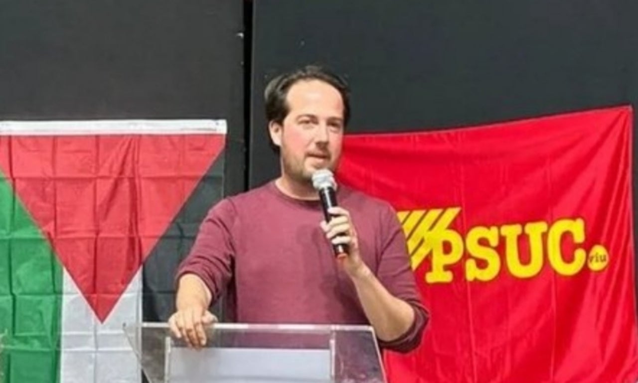 Eduard Navarro, secretari general del
PSUC-viu i coordinador general d’Esquerra Unida de Catalunya | Cedida