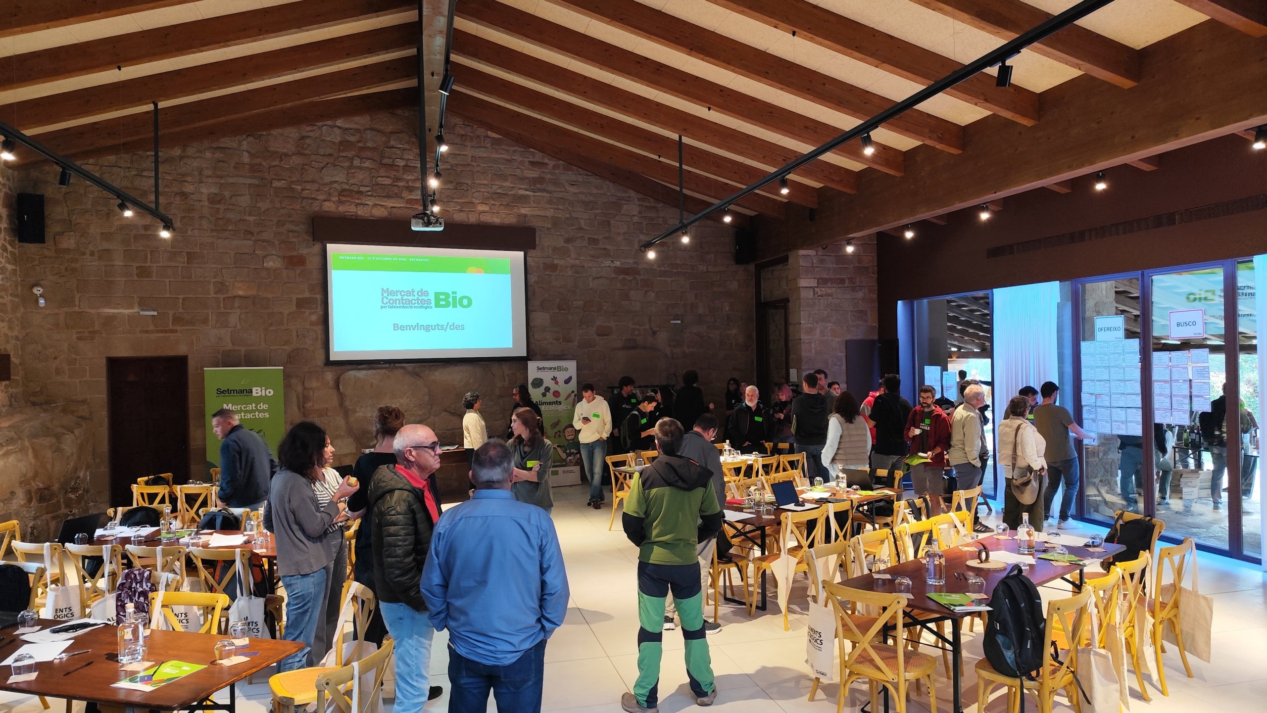 Mercat de contactes Bio, Catalunya Central, emmarcat en la Setmana Bio 26’ | Generalitat de Catalunya