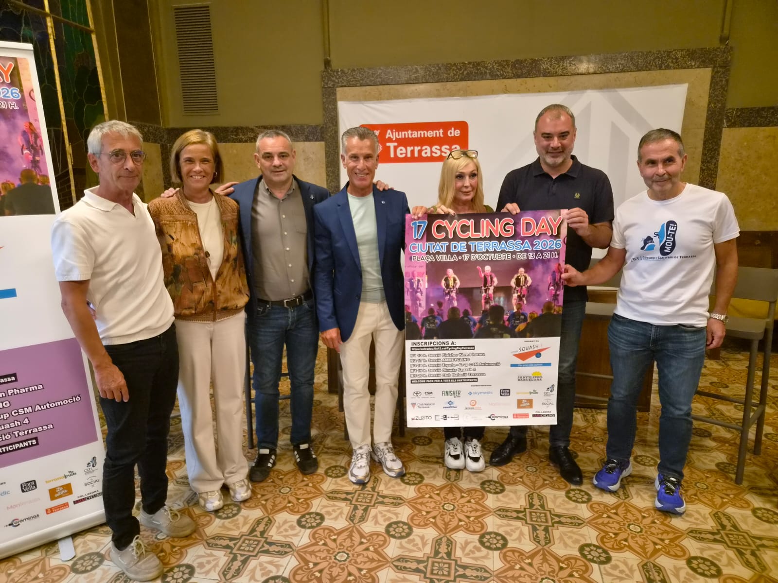 Acte de presentació del 17è Cycling Day de Terrassa | Lluïsa Tarrida