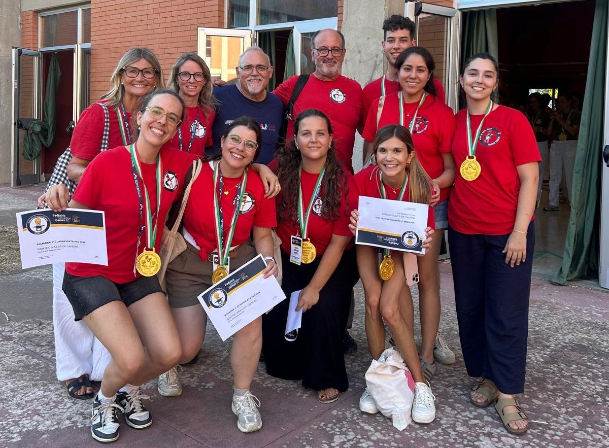 L'equip de residents en Pediatria del CST i HUMT participant als Pediatric Simulation Games | Cedida per CST