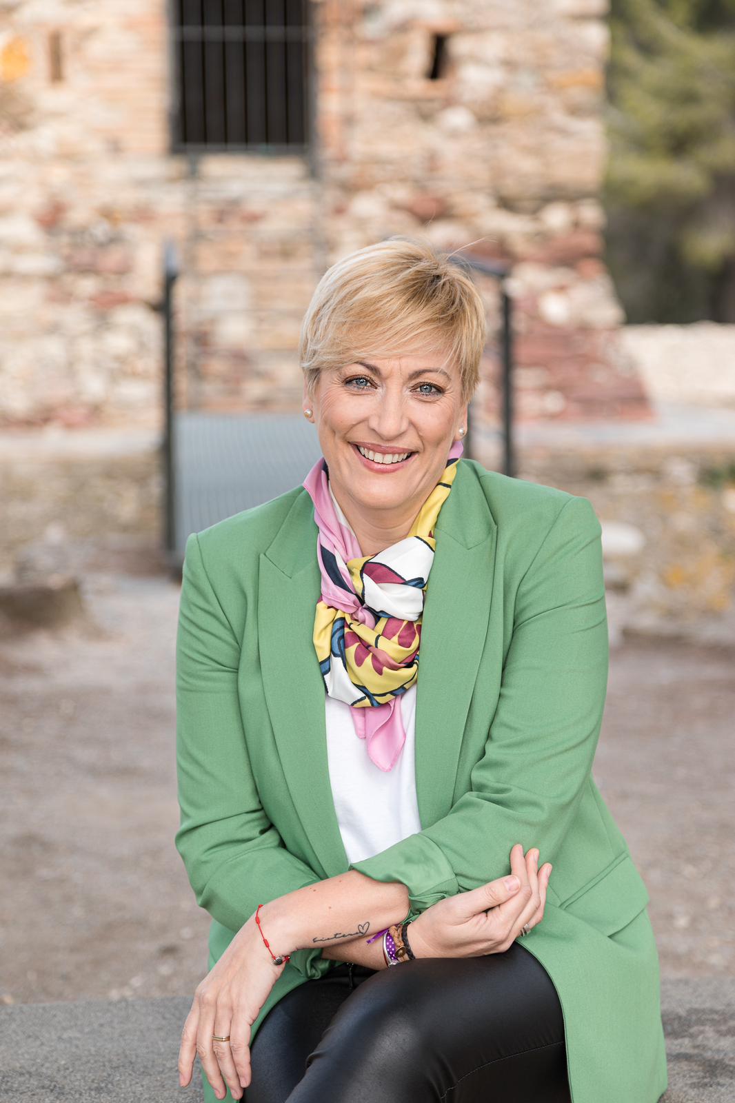 L'alcaldable del PSC i exalcaldessa, Maria Dolors Conde ( PSC)