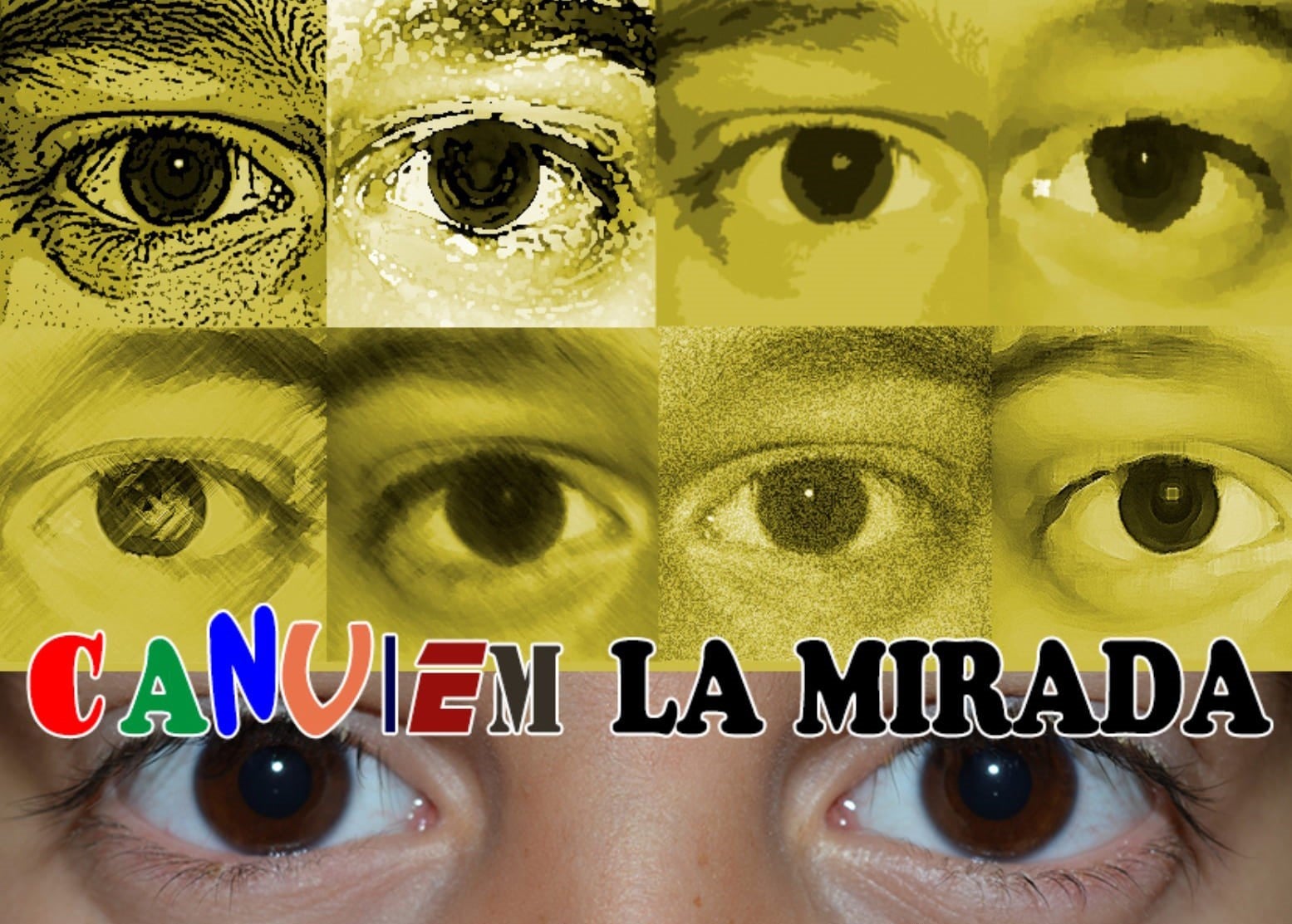 Cartell de l'exposició 'Canviem la mirada'