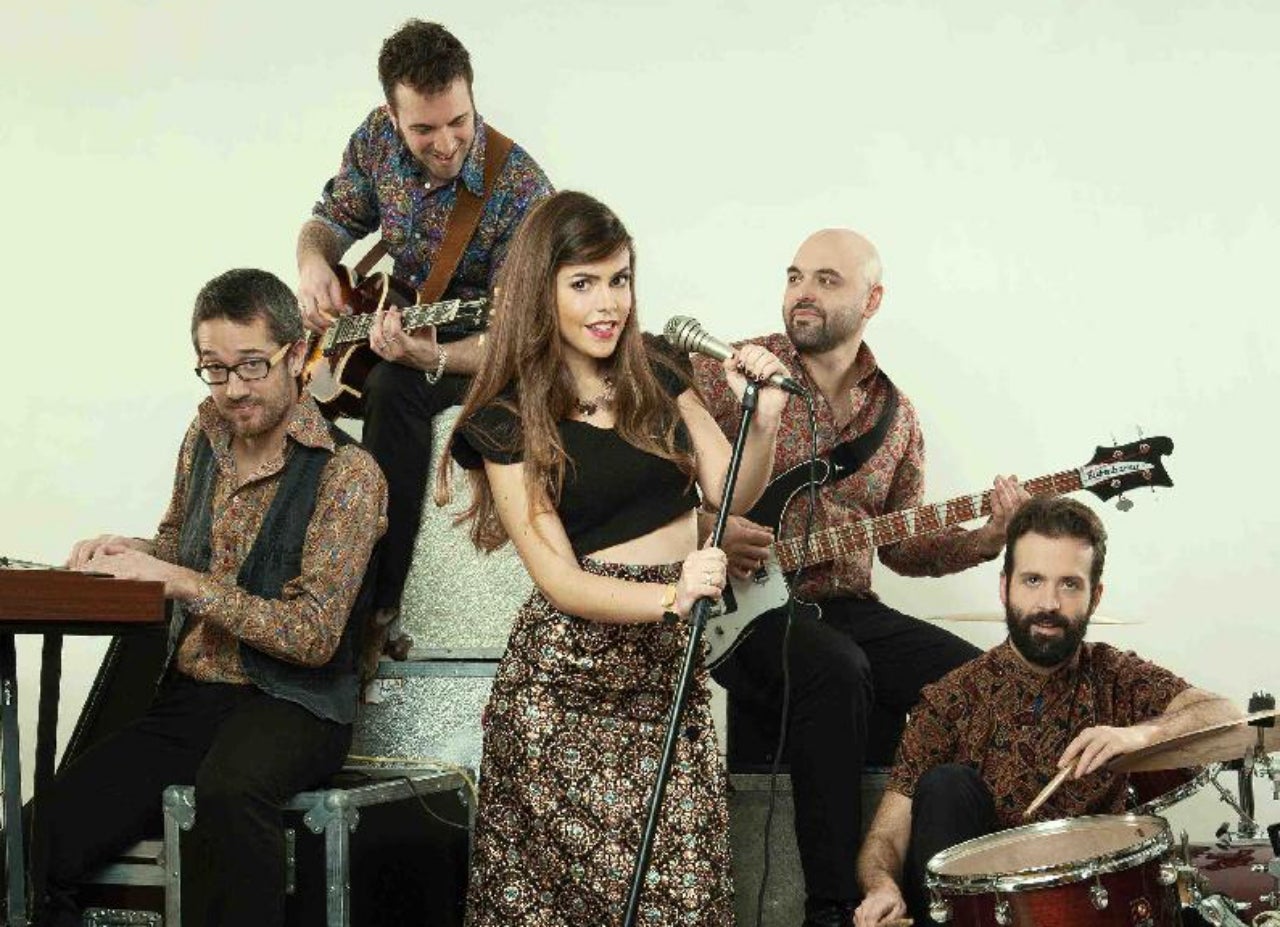 Marina BB Face & The Beatroots actuen a Castellbisbal