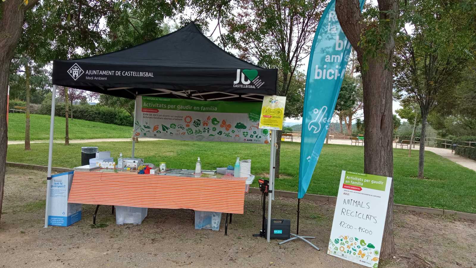 Activitat al Parc de l'Ermita / Ajuntament de Castellbisbal