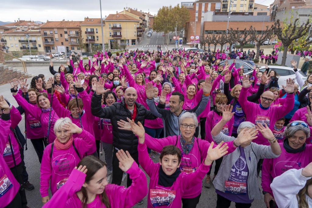 XIII Cursa contra la violència de gènere / Aleix Mateu. Via Ajuntament