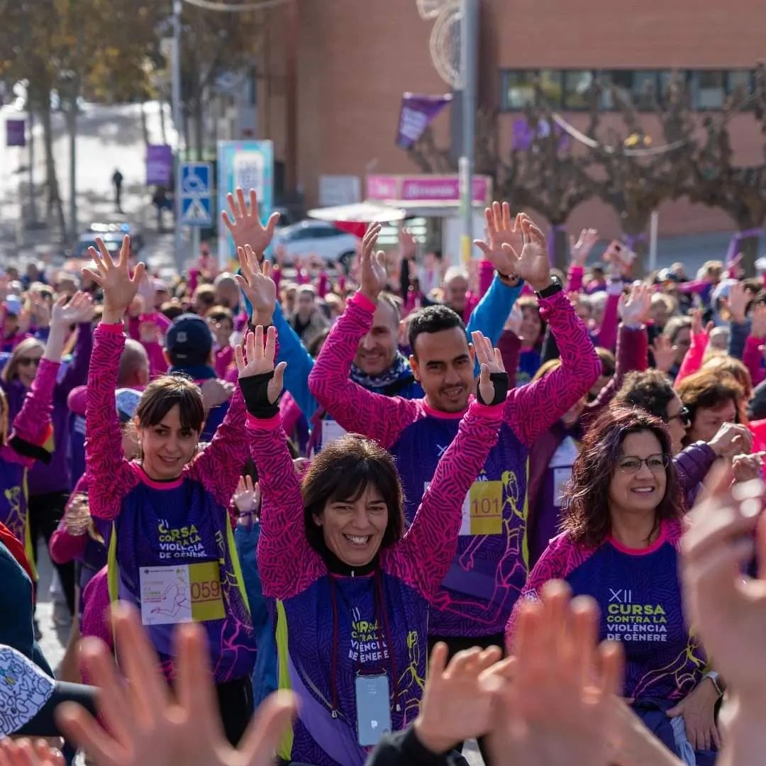 XII Cursa/caminada solidària contra la violència de gènere / Ajuntament de Castellbisbal
