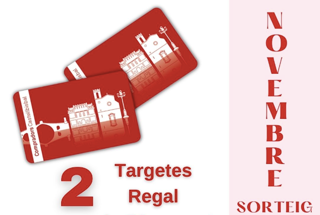 Guanya dues targetes regal de 50 euros / Ajuntament de Castellbisbal