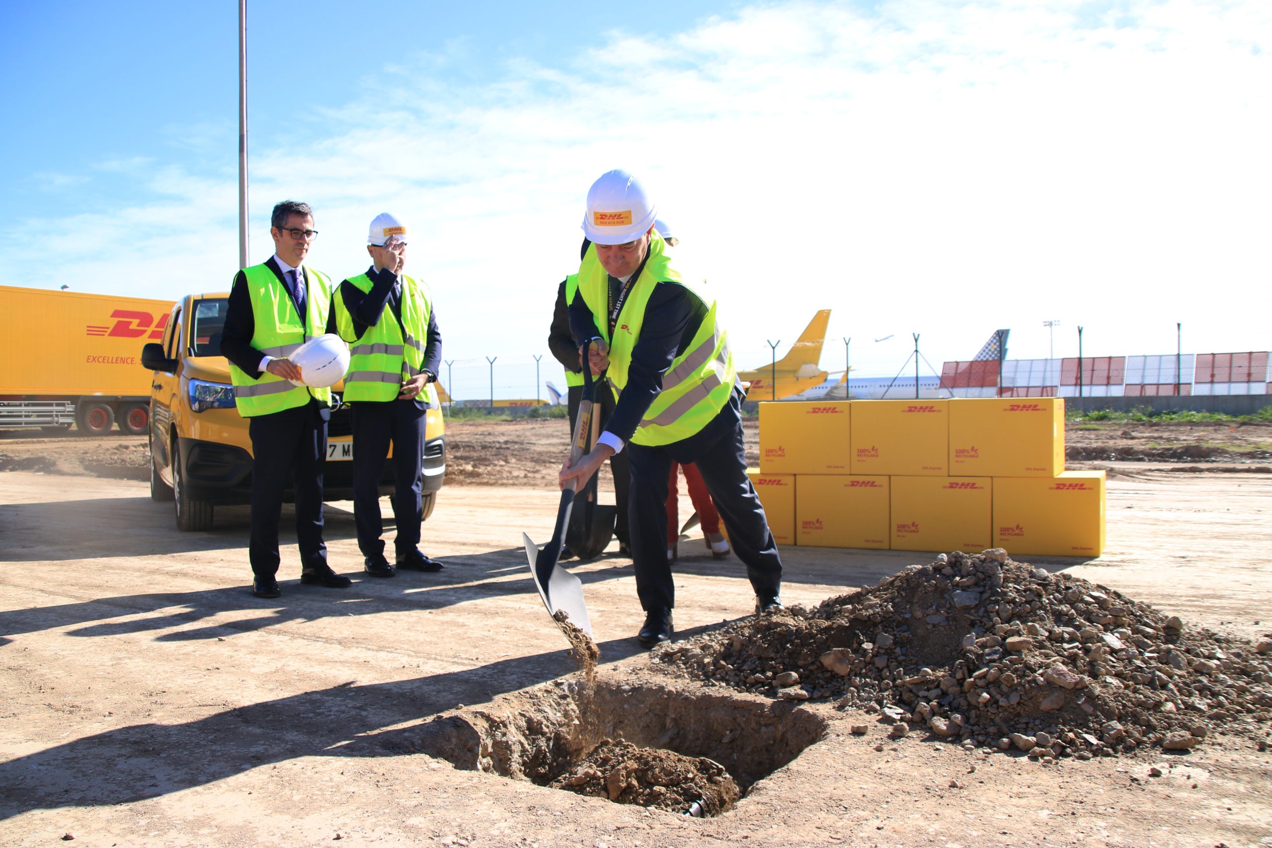 Acte d'obertura del nou hub de l'empresa a l'aeroport / ACN