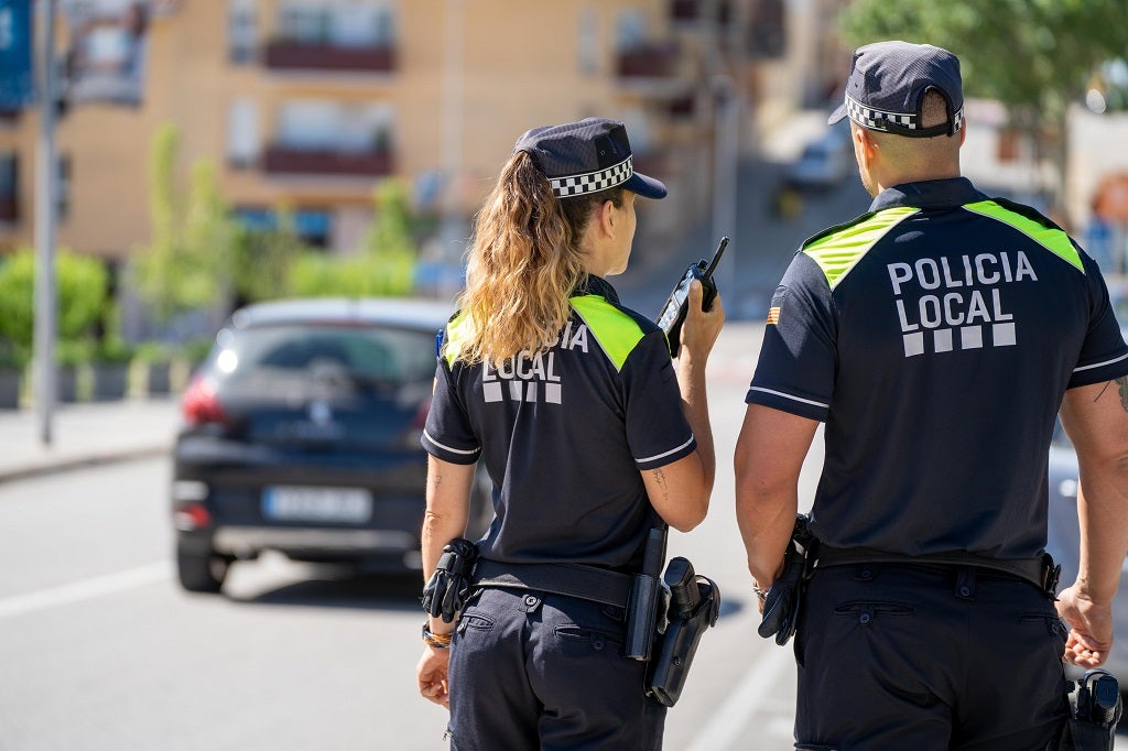 Agents de la Policia Local de Castellbisbal / Aleix Mateu. Via Ajuntament