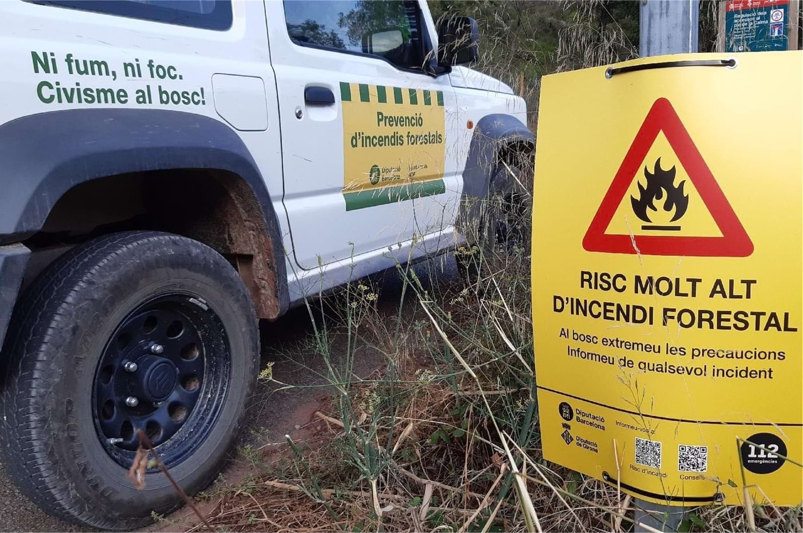 La Diputació finançarà la retirada d'abocaments amb risc d'incendi forestal / Diputació de Barcelona