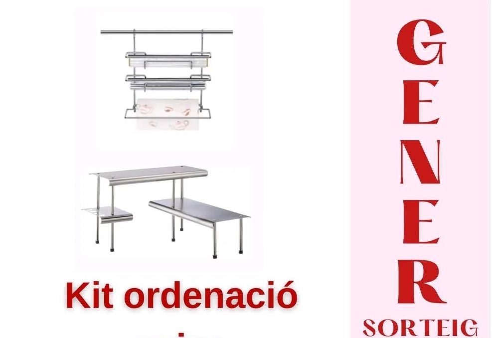Sorteig d'un Kit ordenació cuina / BISCA Castellbisbal