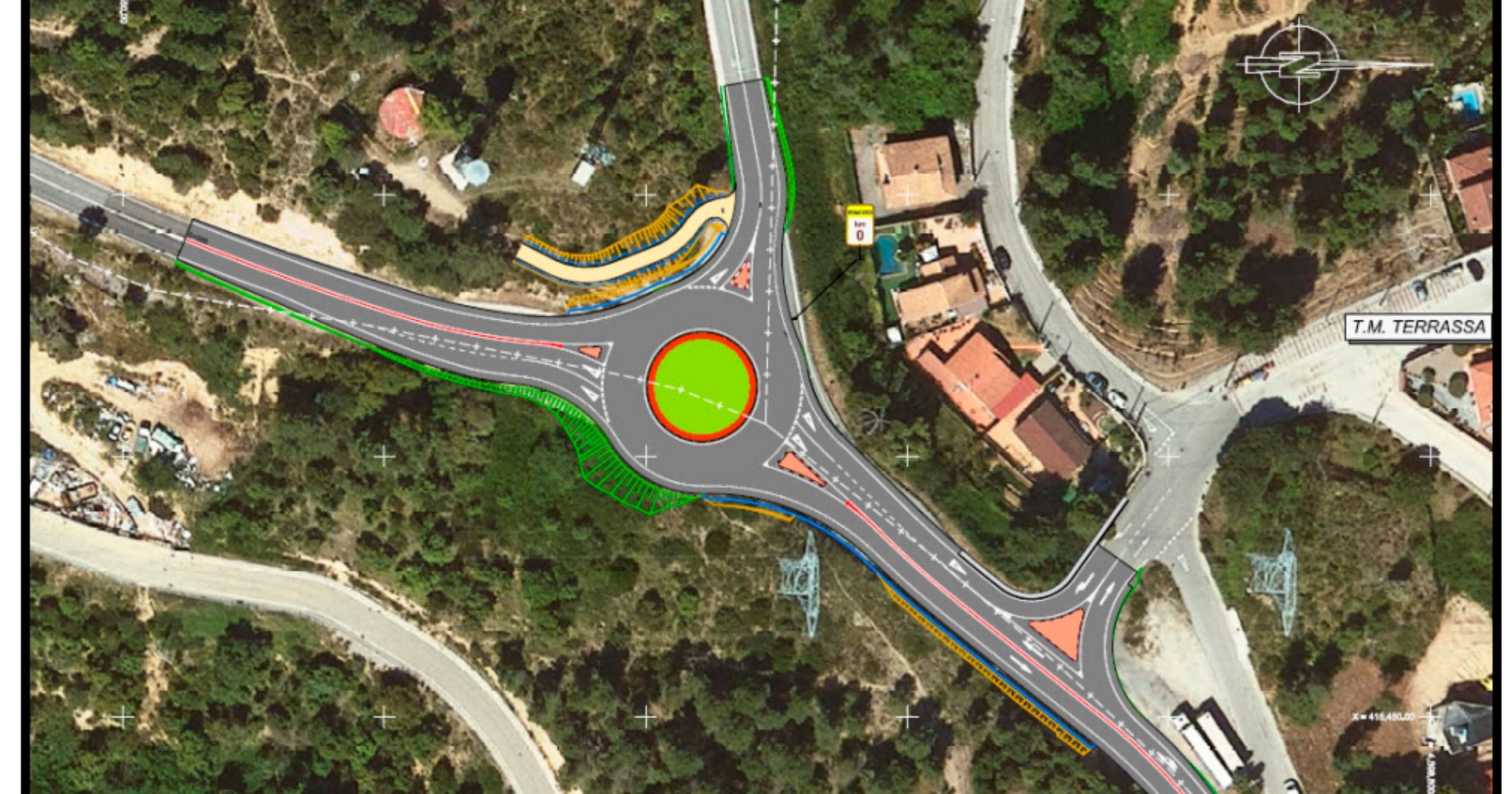 Territori licita les obres per a pacificar el trànsit i millorar la seguretat a la C-243c entre Ullastrell i Terrassa / ACN