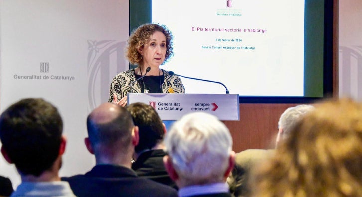 La consellera de Territori, Ester Capella | Gencat
