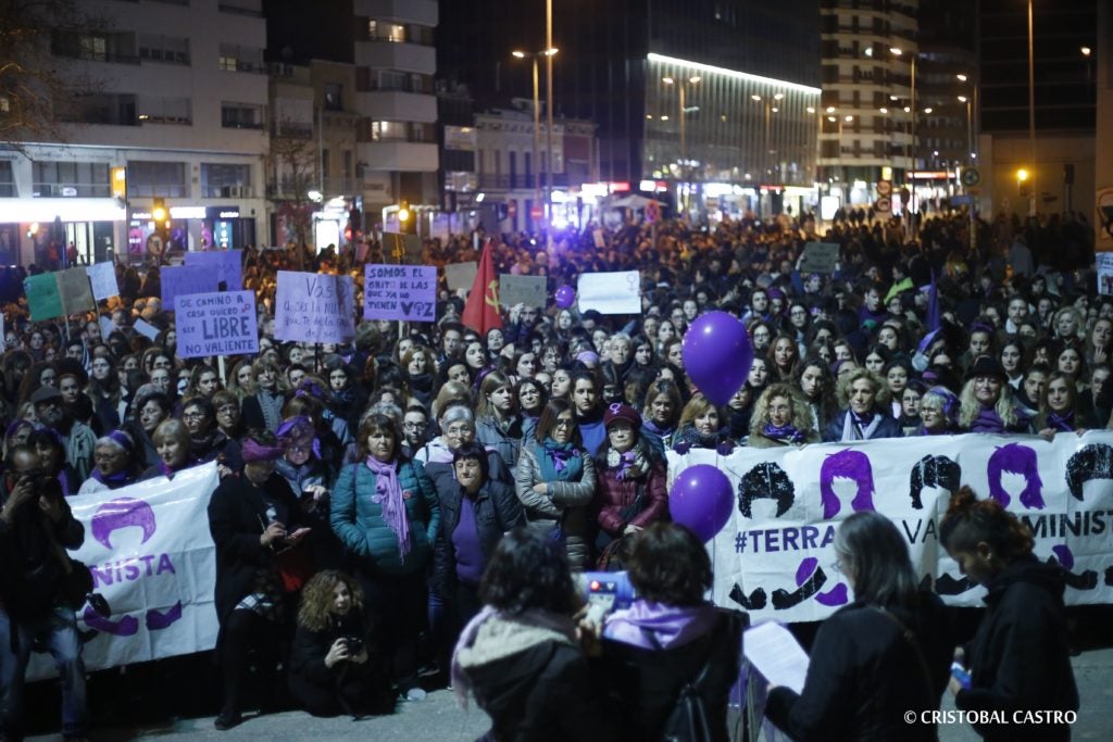 Concentració de rebuig a les violències masclistes / Cristóbal Castro