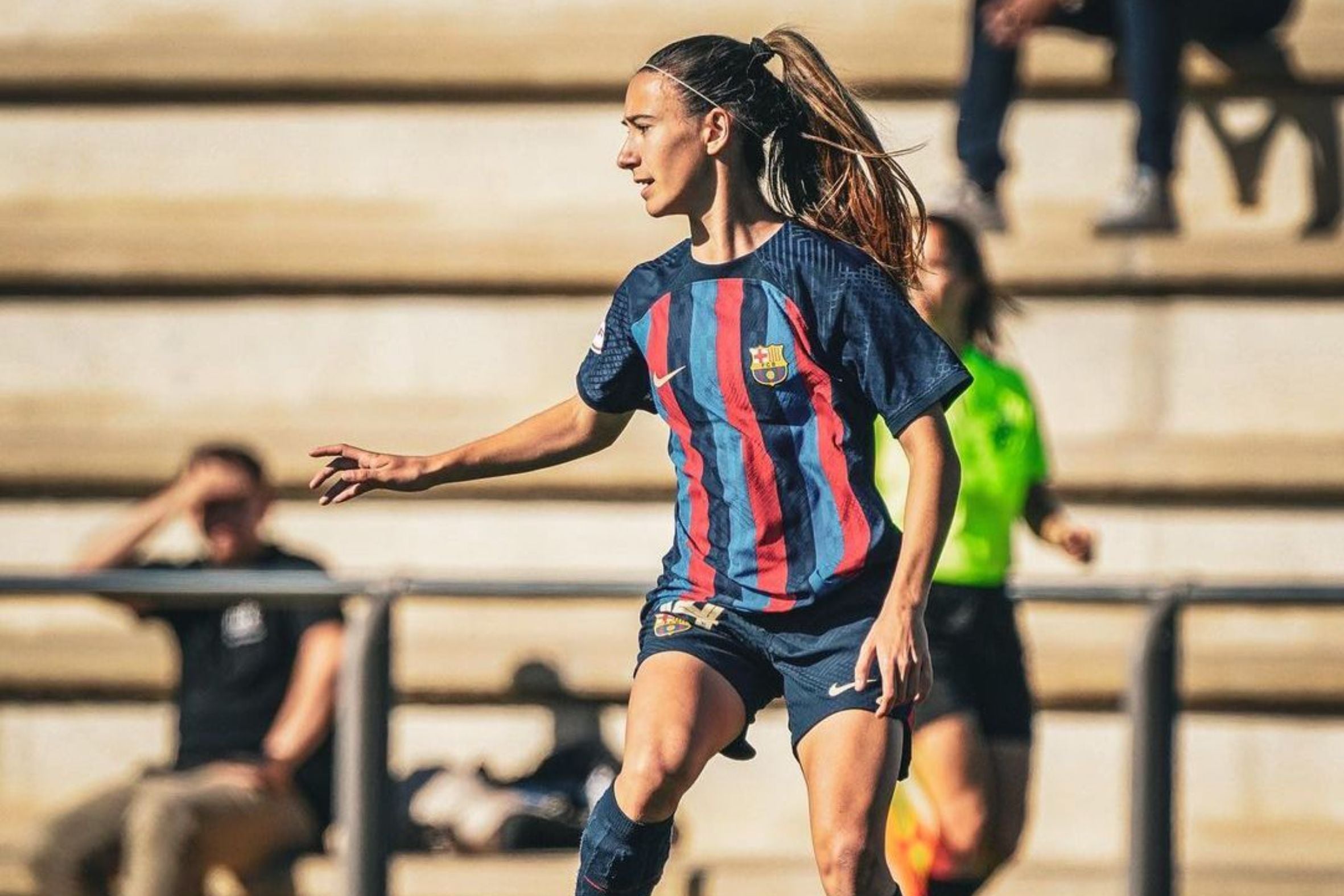 Júlia Bartel, jugadora del FC Barcelona | @juliaabartel
