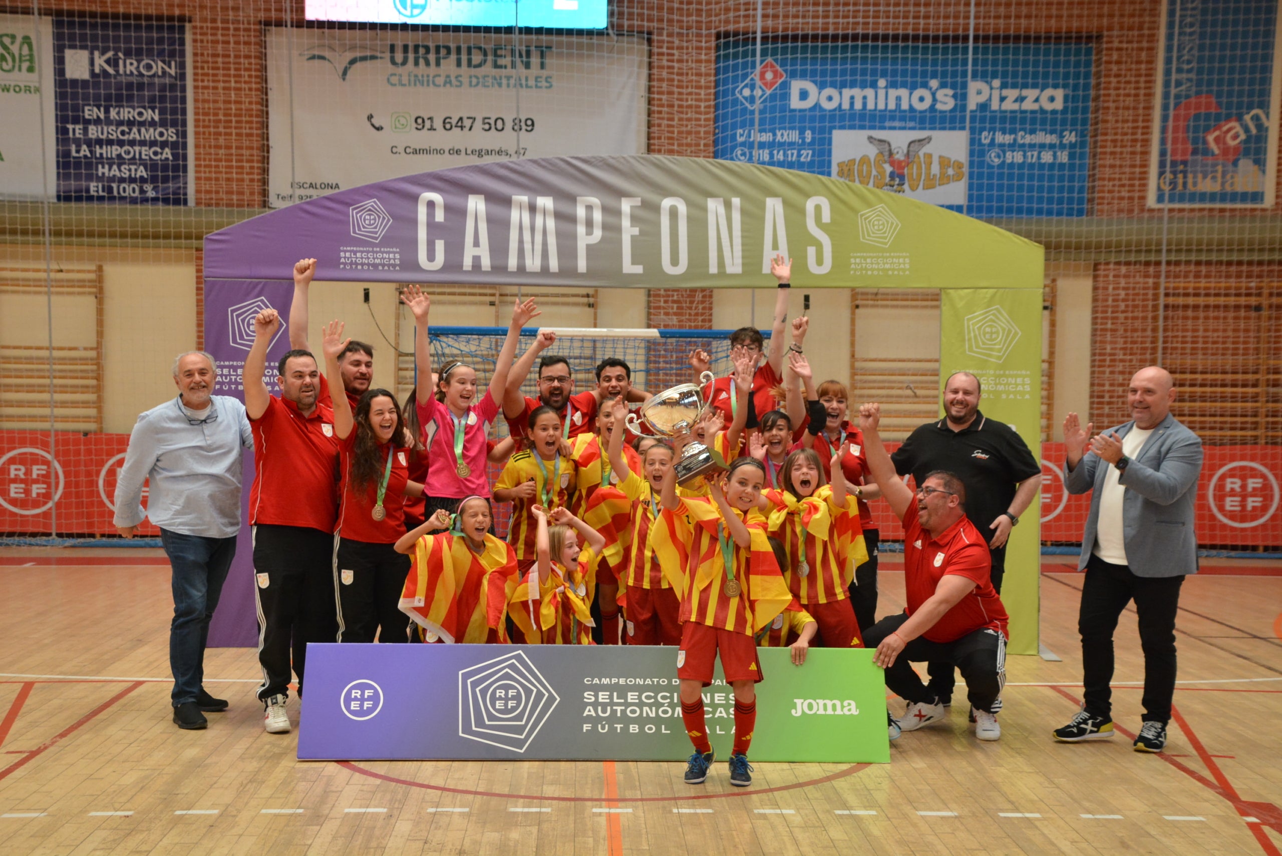 Catalunya guanya el primer Campionat d'Espanya sub 10 femení / Federació Catalana de Futbol