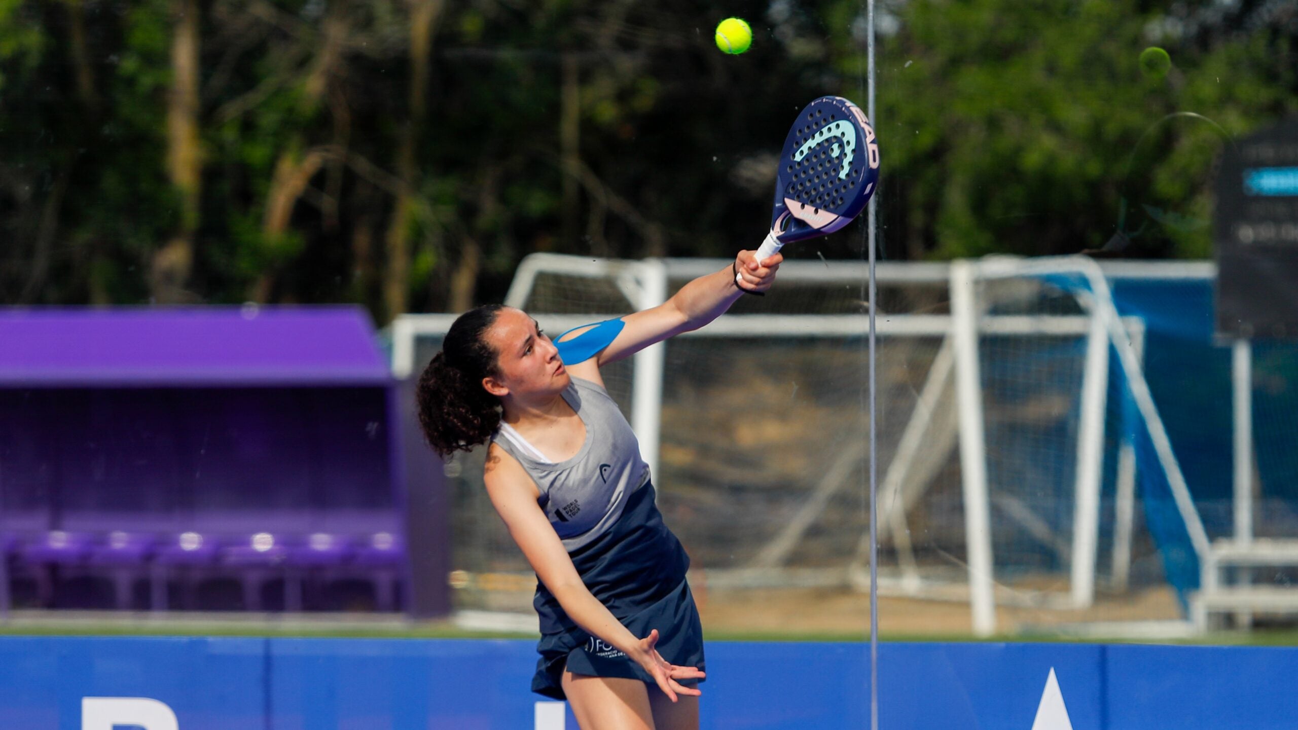 La jugadora de pàdel castellbisbalenca Andrea Ustero / Padel World Press