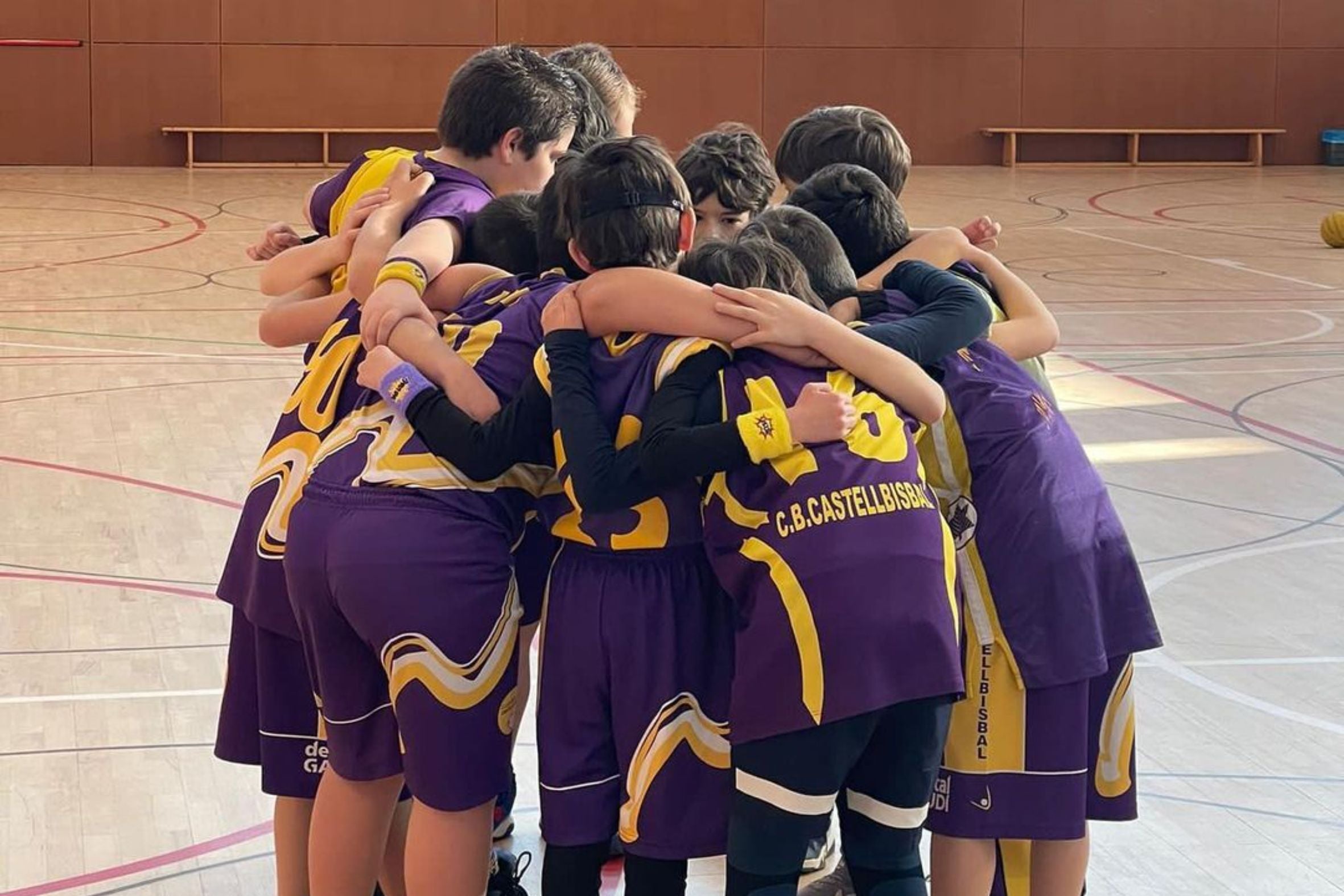 Equip Pre-Mini Masculí del Club Bàsquet Castellbisbal | @cbcastellbisbal