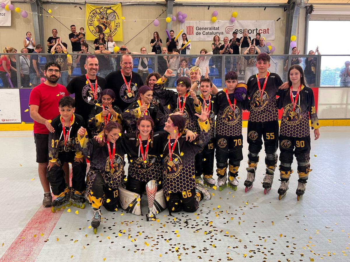 El CP Castellbisbal aleví és el nou campió de Catalunya d'hoquei línia / Federació Catalana de Patinatge