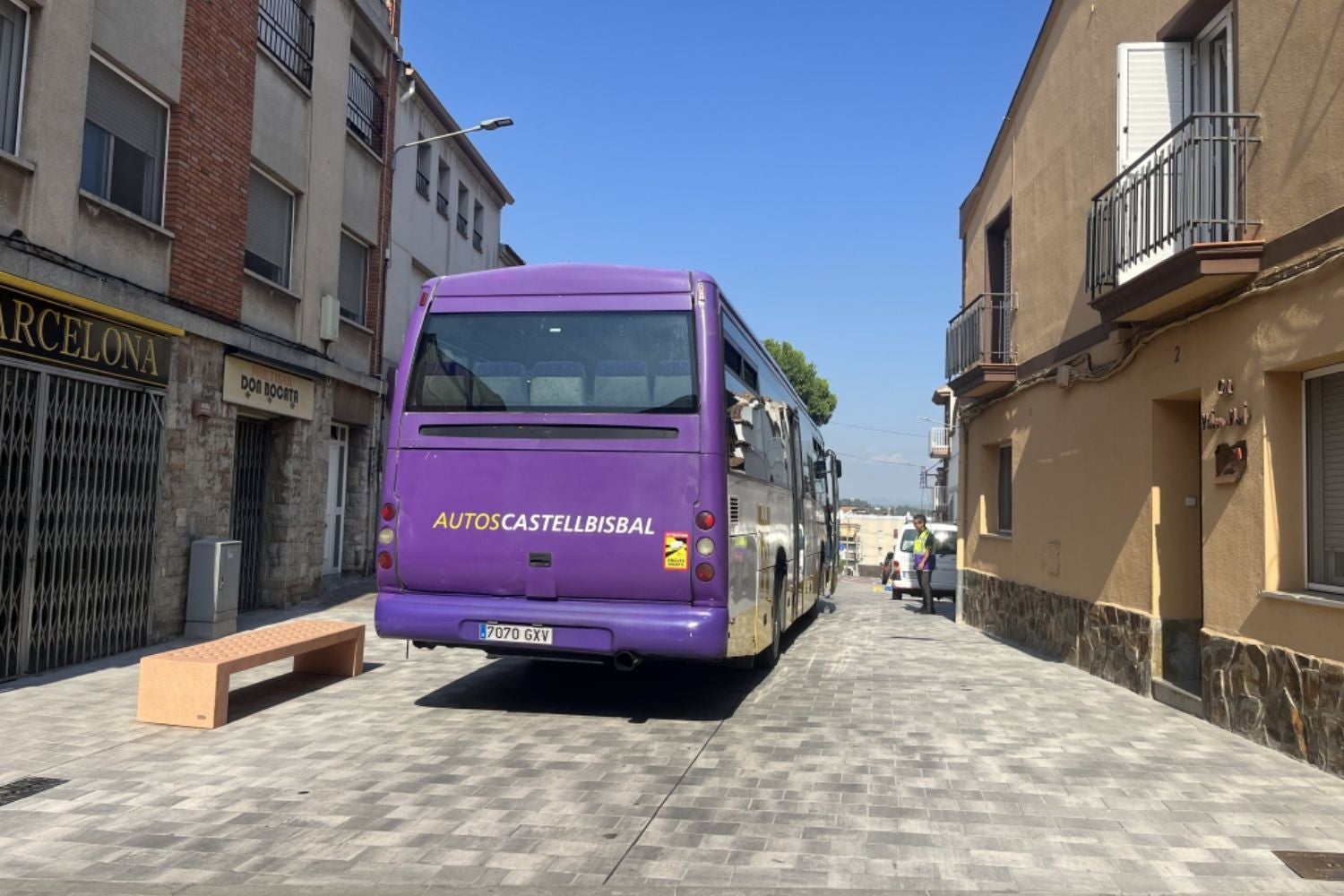 Els autobusos tornaran a passar pel carrer Pi i Maragall / Ajuntament de Castellbisbal