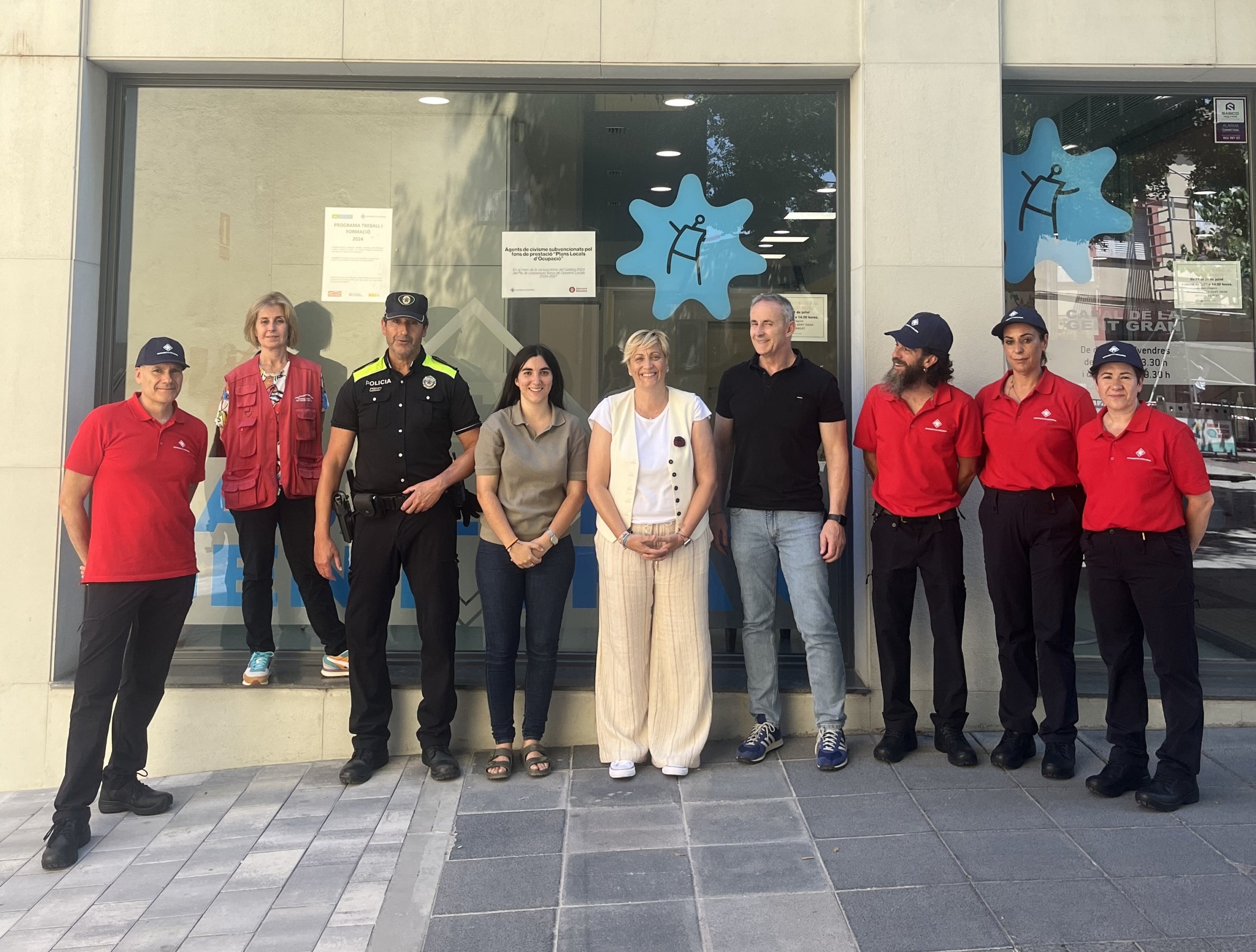 L’Ajuntament incorpora cinc agents pel civisme a la seva plantilla / Ajuntament de Castellbisbal
