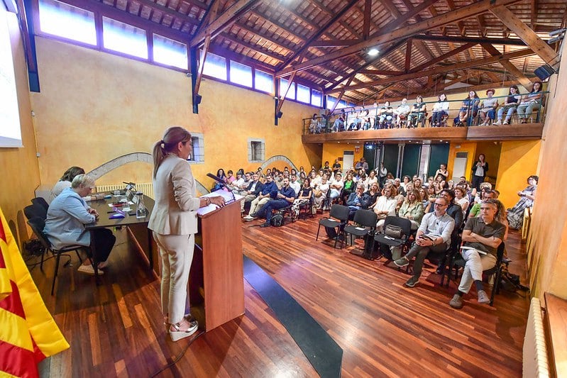 Acte d'inauguració del nou curs escolar a Castellbisbal | Aj. Castellbisbal