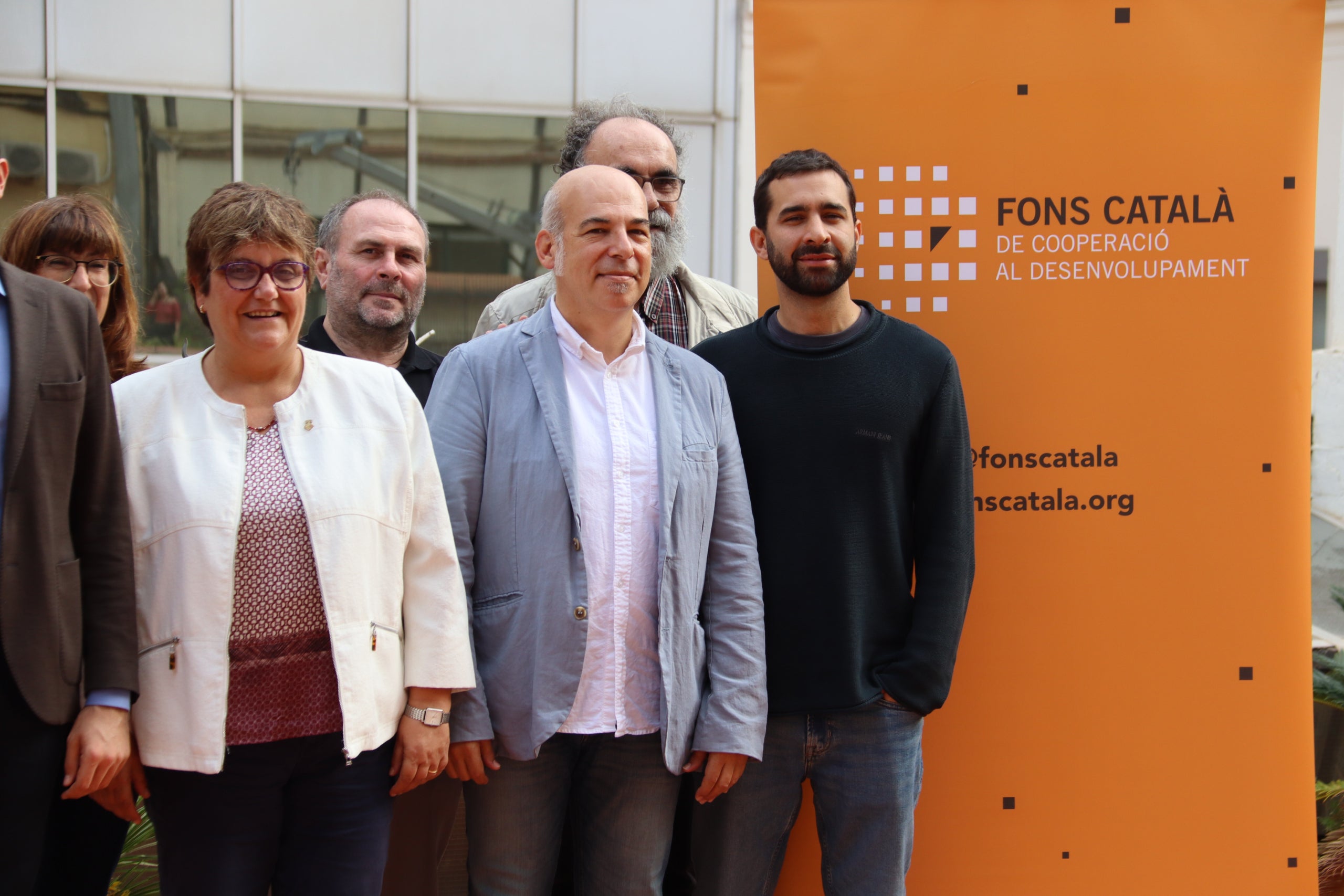 David Minoves, director del Fons Català, durant la presentació de l'informe sobre la cooperació municipalista
