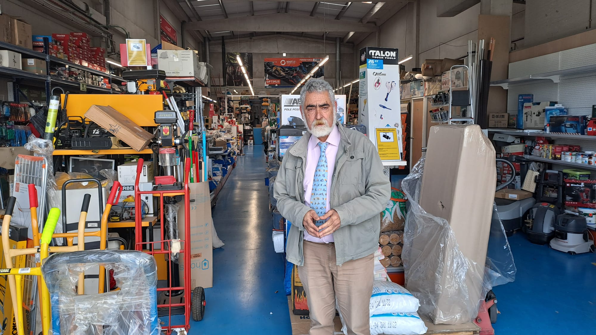 Jaume Esquerda, actual propietari de Subministraments Industrials Esquerda | Oriol Manrique
