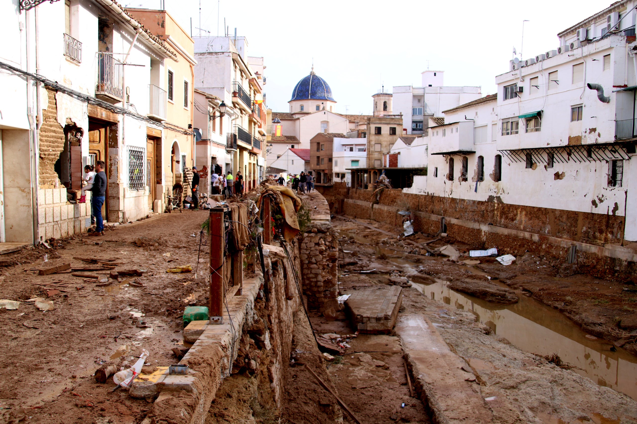Cases properes al torrent de Xiva destrossades per la Dana | ACN
