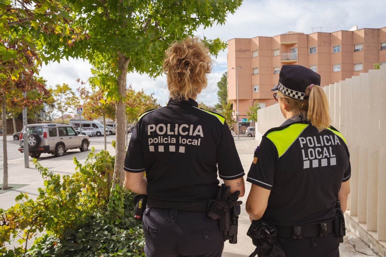 Les dos agents tutores de Castellbisbal | Marc Font. Via Ajuntament de Castellbisbal