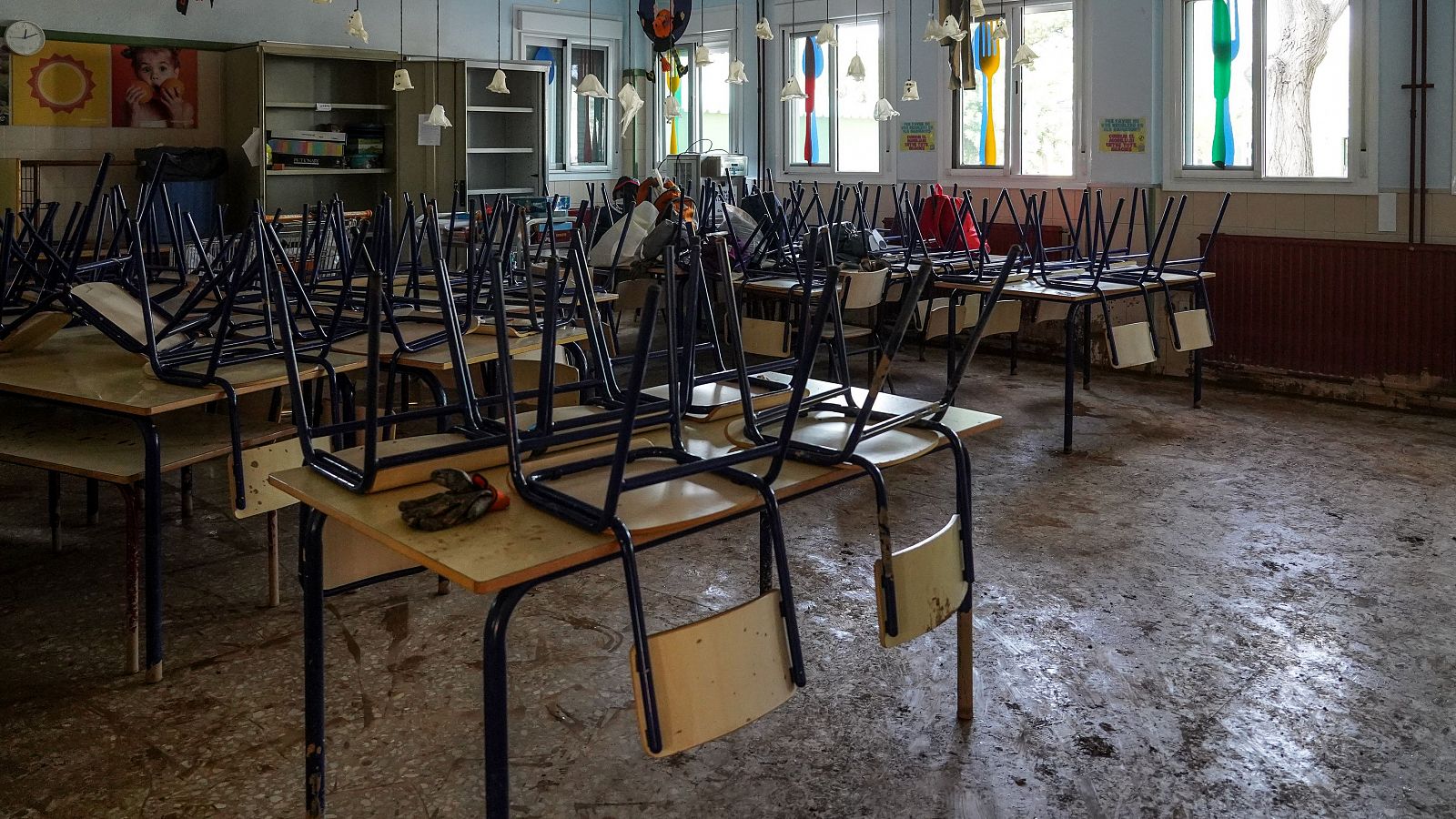 Efectes de la DANA en una escola de la localitat valenciana de Sedaví | Europa Press. Via Ajuntament de Castellbisbal