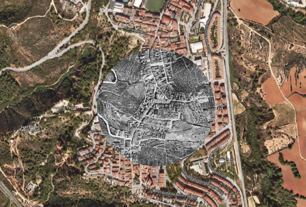 Imatges de Castellbisbal de l'any 1945 | ICGC