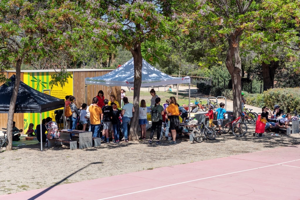Espai de la Jugateca Ambiental al parc de l'Ermita | Roman Poliakov. Via Ajuntament de Castellbisbal