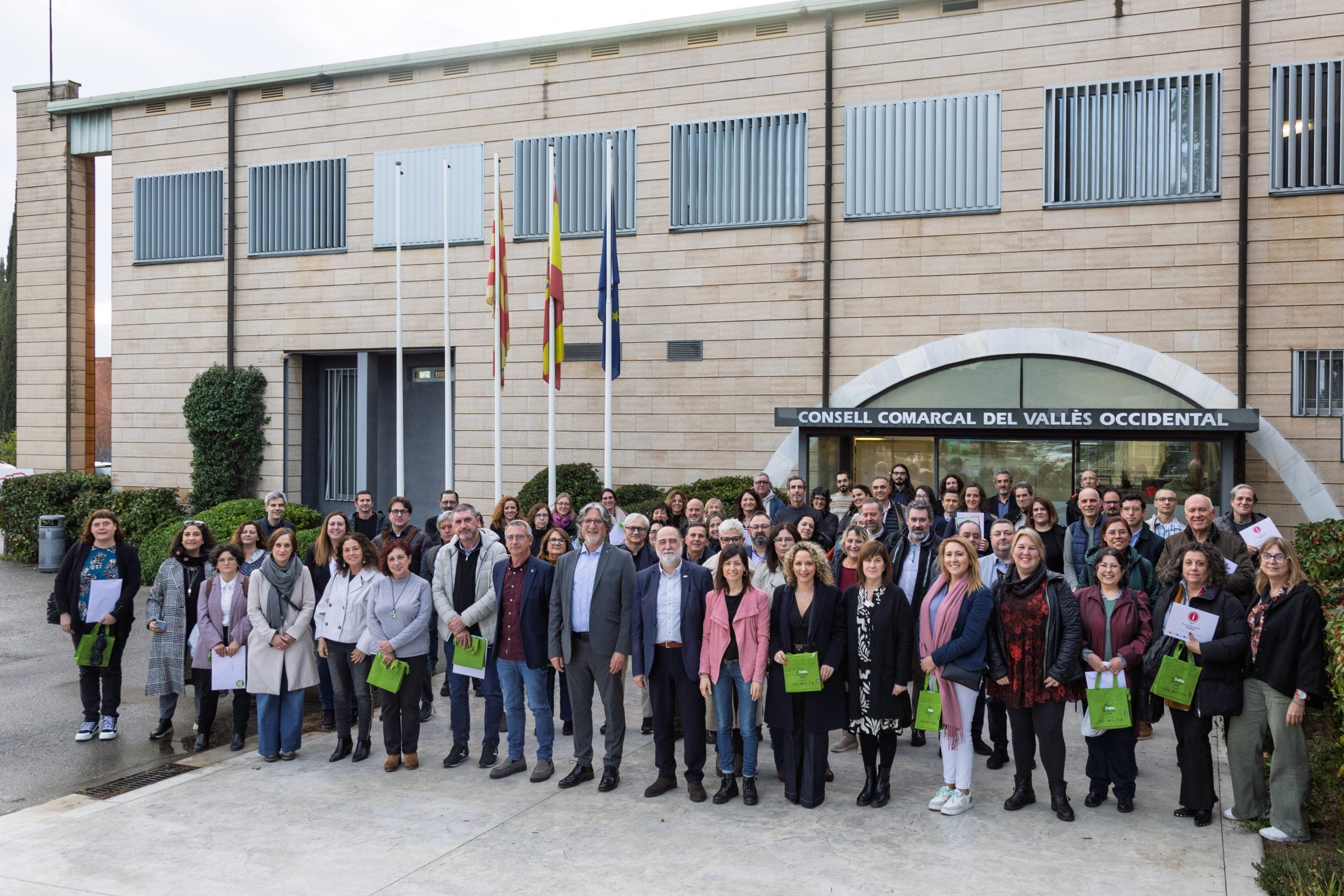 Acte de lliurament d'acreditacions Biosphere Sustainable i Punts d'Informació Turística a la seu del Consell Comarcal del Vallès Occidental | CCVOC