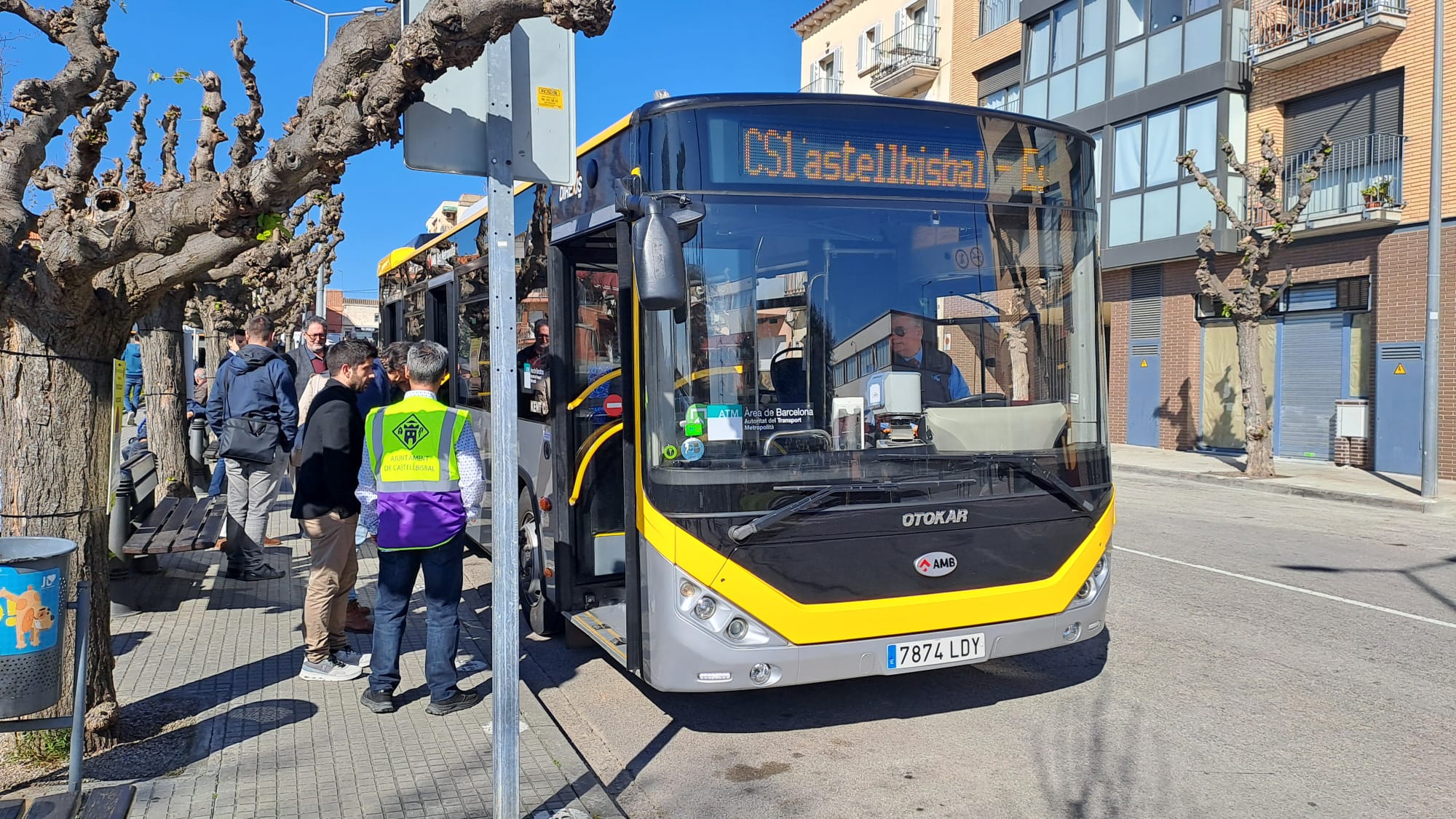 L'AMB assumeix el servei de busos urbà de Castellbisbal | Oriol Manrique
