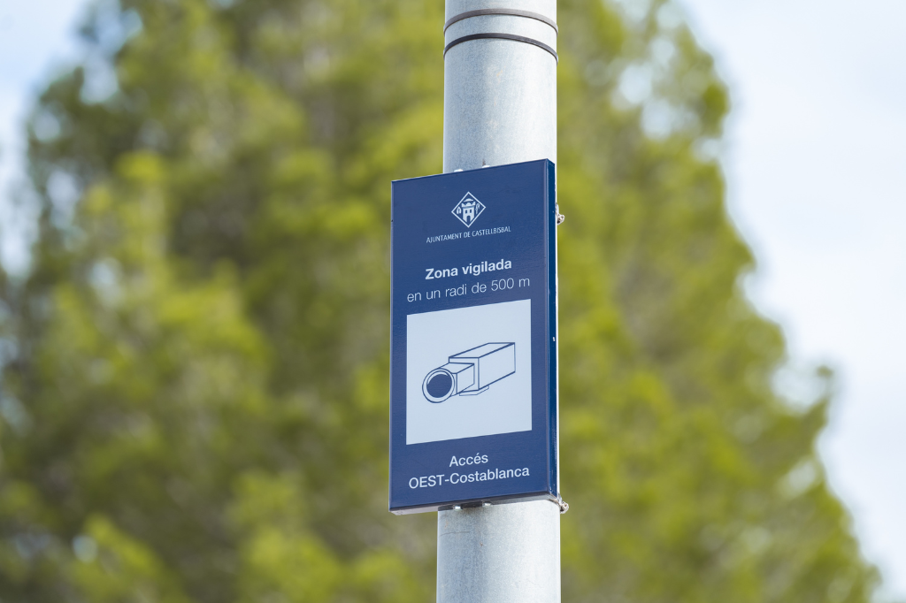 Càmeres de videovigilància a Castellbisbal | Marc Font. Via Ajuntament de Castellbisbal