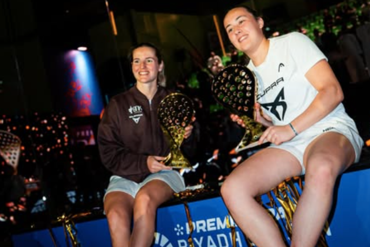 Andrea Ustero i Ari Sánchez, campiones del Riyadh Premier Padel P1 | @andreausteropadel